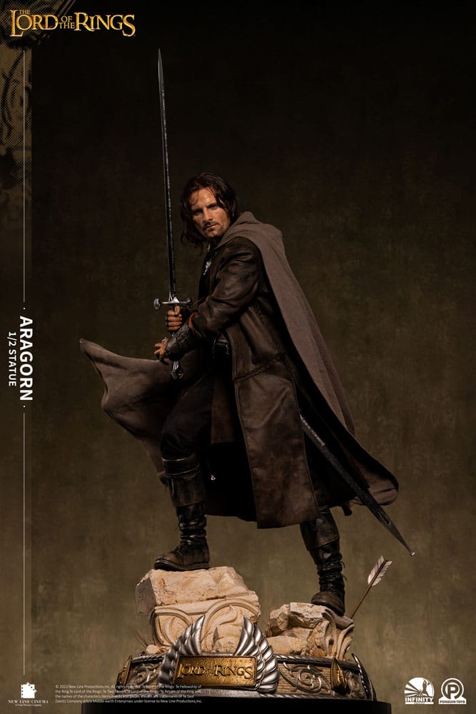 Aragorn Lord of the Rings 1/2 Figurka 136 cm - Image 10