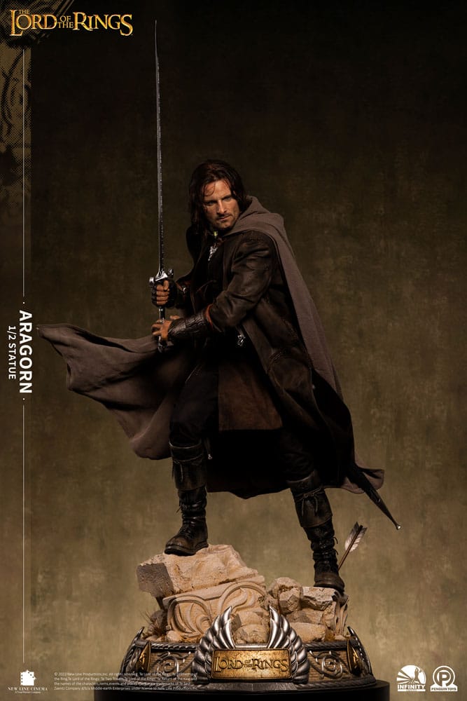 Aragorn Lord of the Rings 1/2 Figurka 136 cm - Image 13