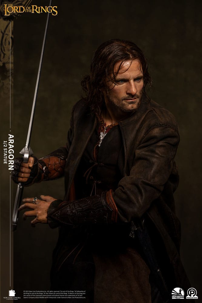 Aragorn Lord of the Rings 1/2 Figurka 136 cm - Image 7