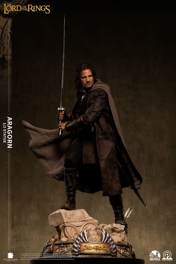 Aragorn Lord of the Rings 1/2 Figurka 136 cm - Image 8