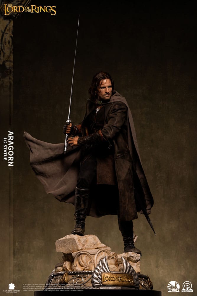 Aragorn Lord of the Rings 1/2 Figurka 136 cm - Image 9