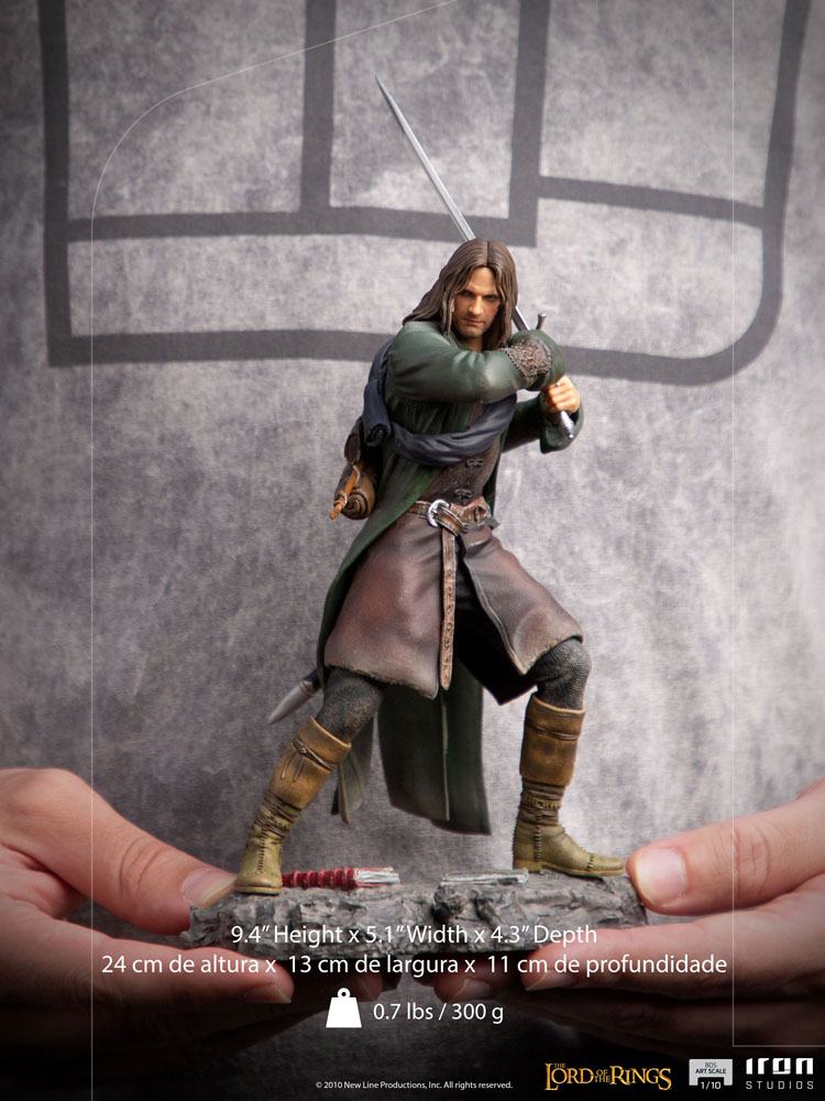 Aragorn Lord Of The Rings BDS Art 1/10 Figurka 24 cm - Image 7