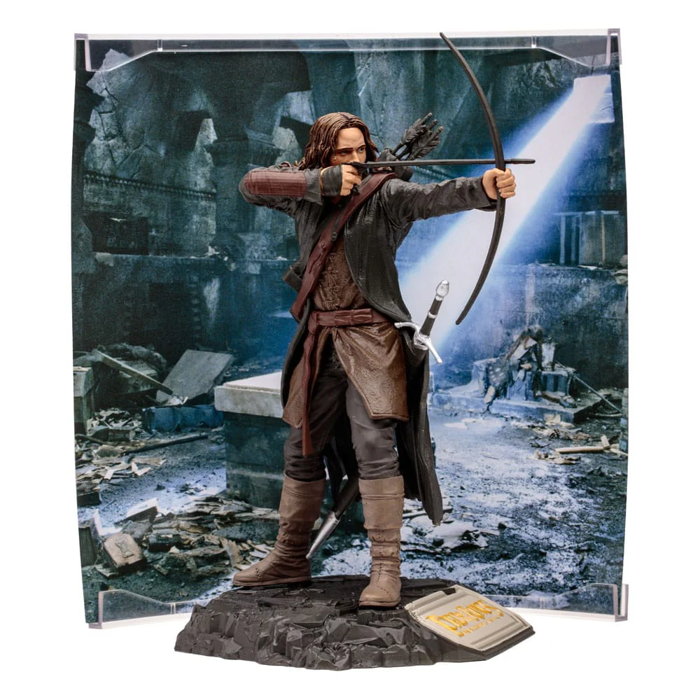 Aragorn Lord of the Rings Movie Maniacs Figurka 15 cm - Image 7
