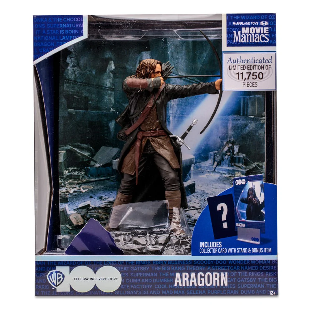 Aragorn Lord of the Rings Movie Maniacs Figurka 15 cm - Image 9