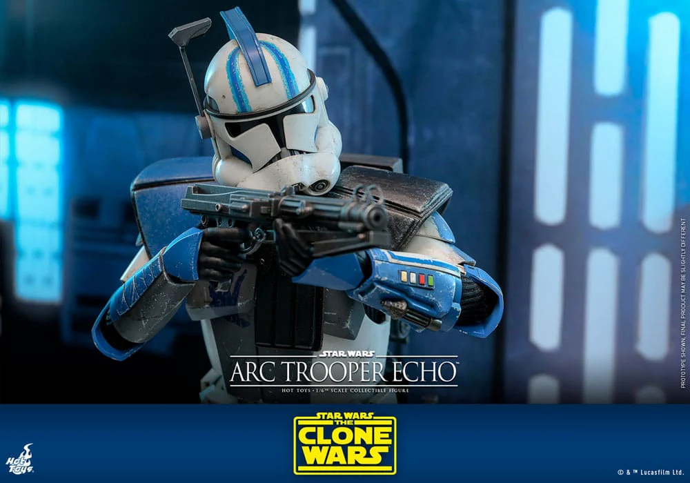 Arc Trooper Echo Star Wars: The Clone Wars 1/6 Figurka 30 cm - Image 15