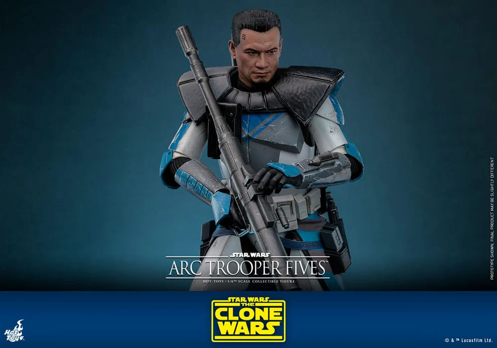 Arc Trooper Fives Star Wars: The Clone Wars 1/6 Figurka 30 cm - Image 13