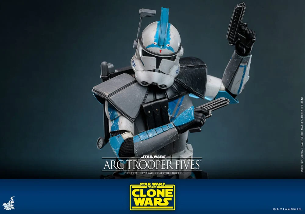 Arc Trooper Fives Star Wars: The Clone Wars 1/6 Figurka 30 cm - Image 15