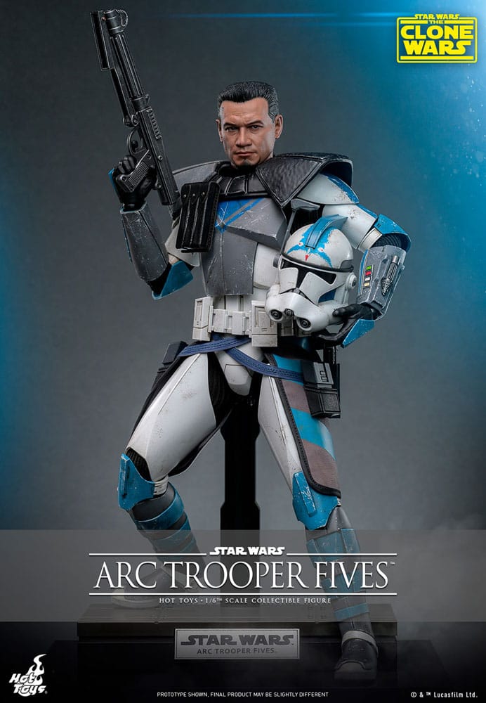 Arc Trooper Fives Star Wars: The Clone Wars 1/6 Figurka 30 cm - Image 3