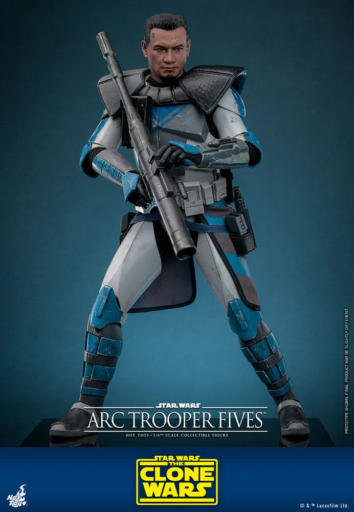 Arc Trooper Fives Star Wars: The Clone Wars 1/6 Figurka 30 cm - Image 5