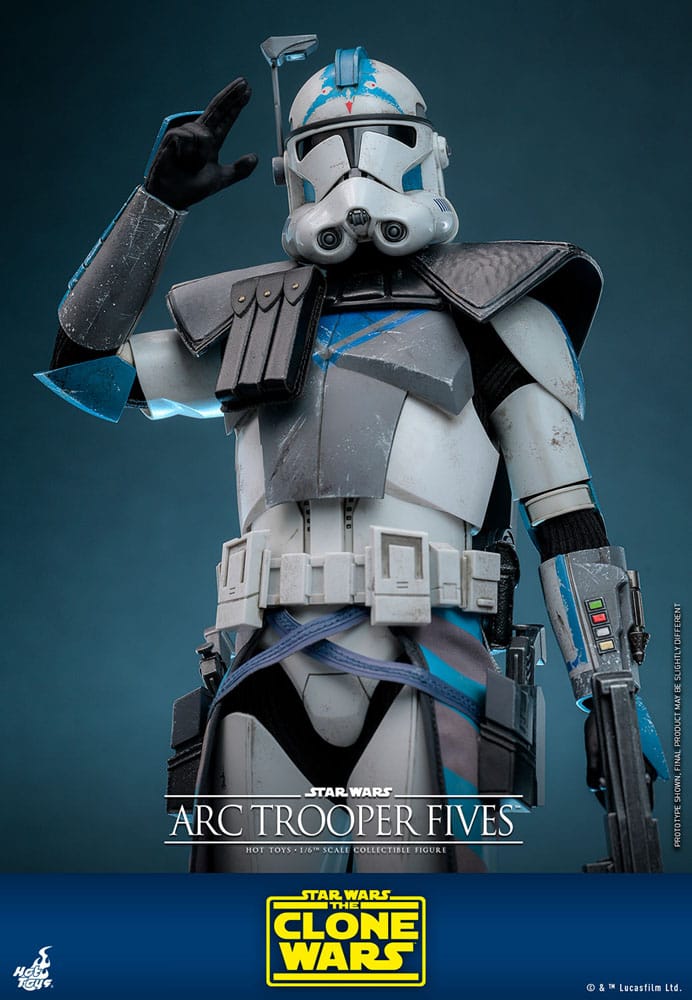 Arc Trooper Fives Star Wars: The Clone Wars 1/6 Figurka 30 cm - Image 8