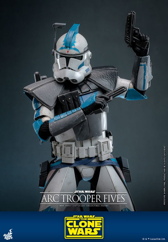 Arc Trooper Fives Star Wars: The Clone Wars 1/6 Figurka 30 cm - Image 9
