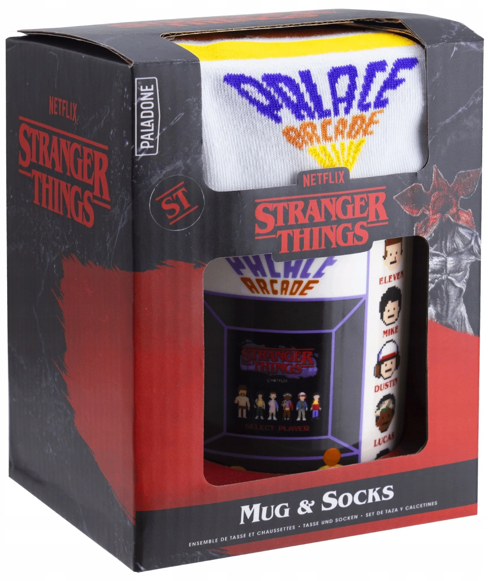 Arcade Zestaw prezentowy Kubek + Skarpetki Stranger Things - Image 6