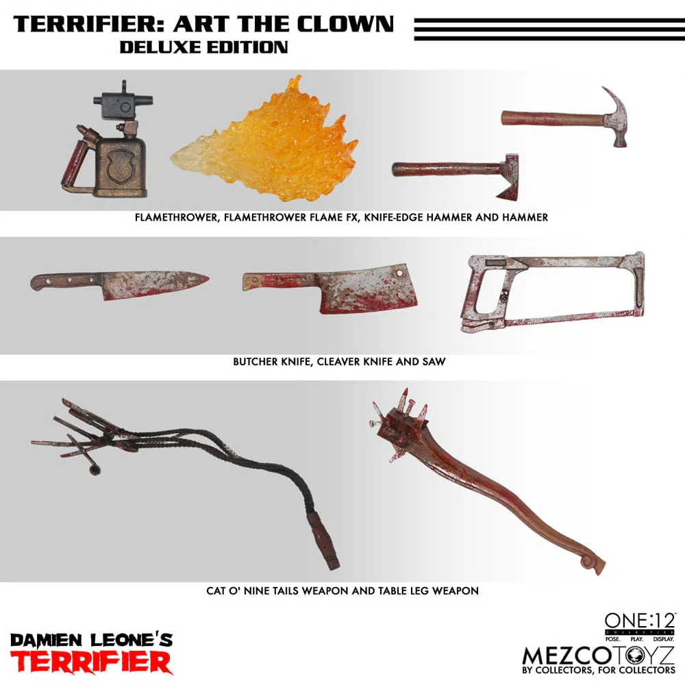 Art the Clown Terrifier Deluxe Edition 1/12 Figurka 17 cm - Image 9