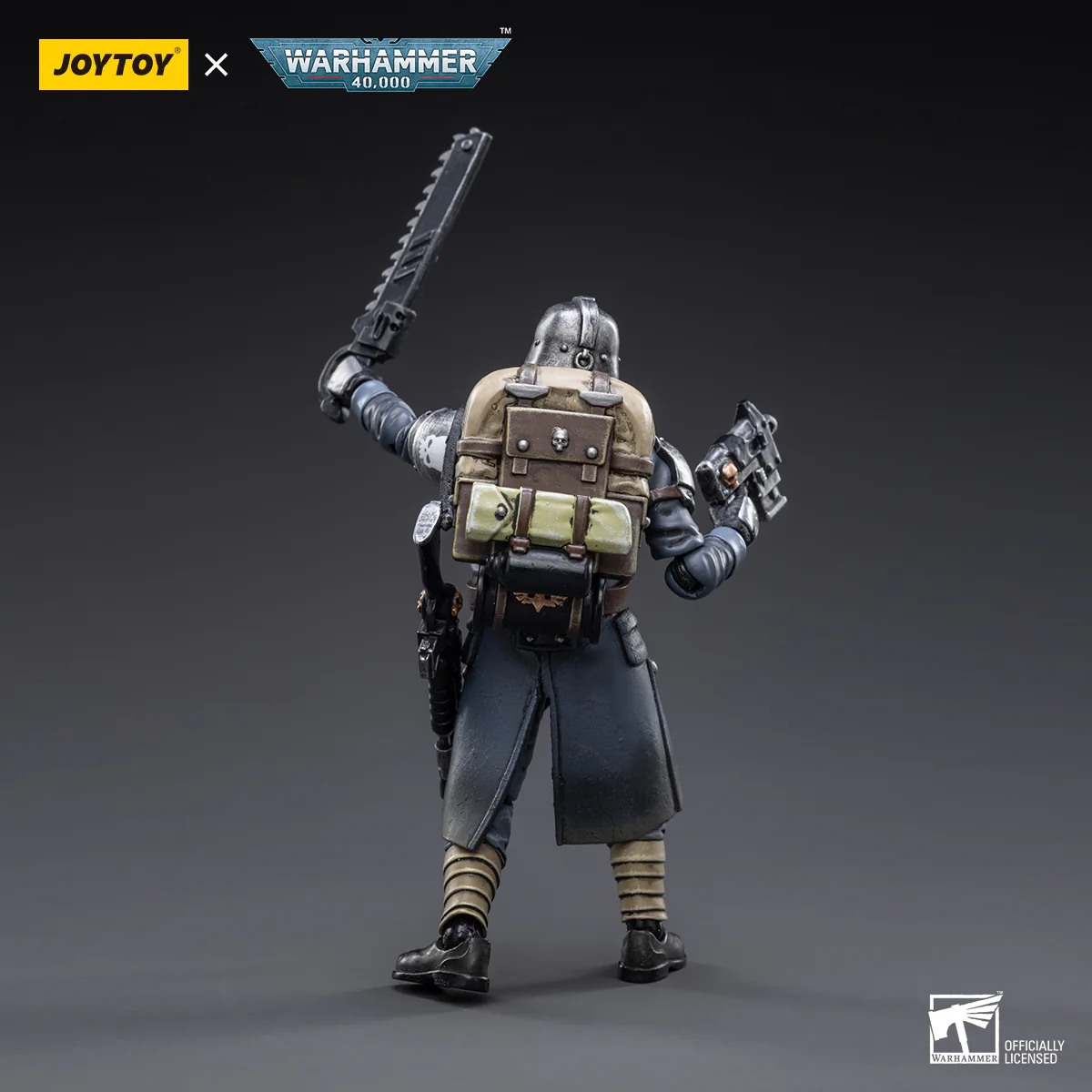 Astra Militarum Death Korps of Krieg Veteran Squad Sergeant Warhammer 40k 1/18 Figurka 10 cm - Image 4