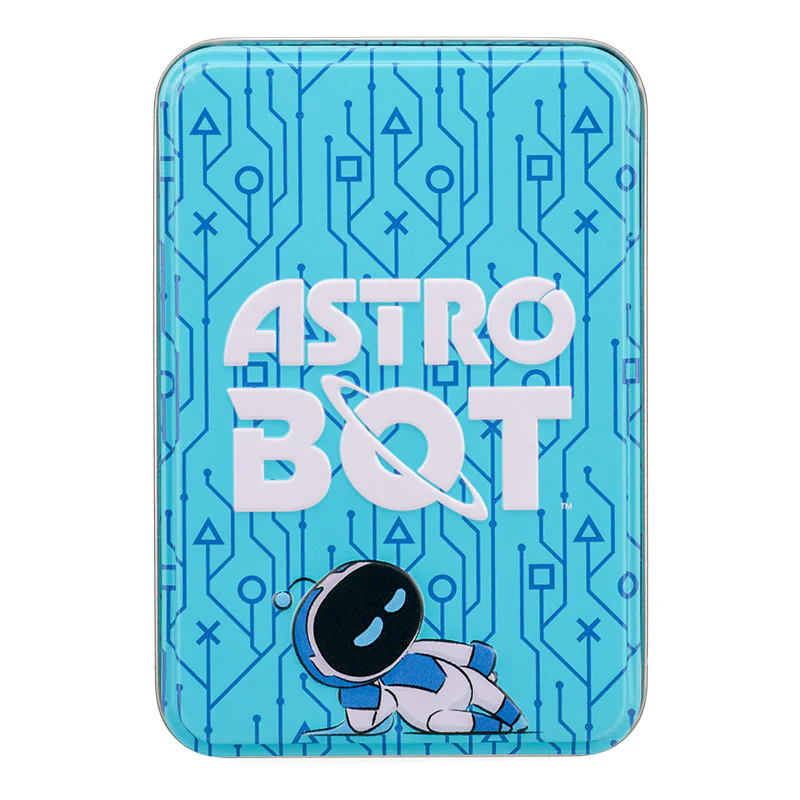 Astro Bot karty do gry w ozdobnej puszce Astro Bot