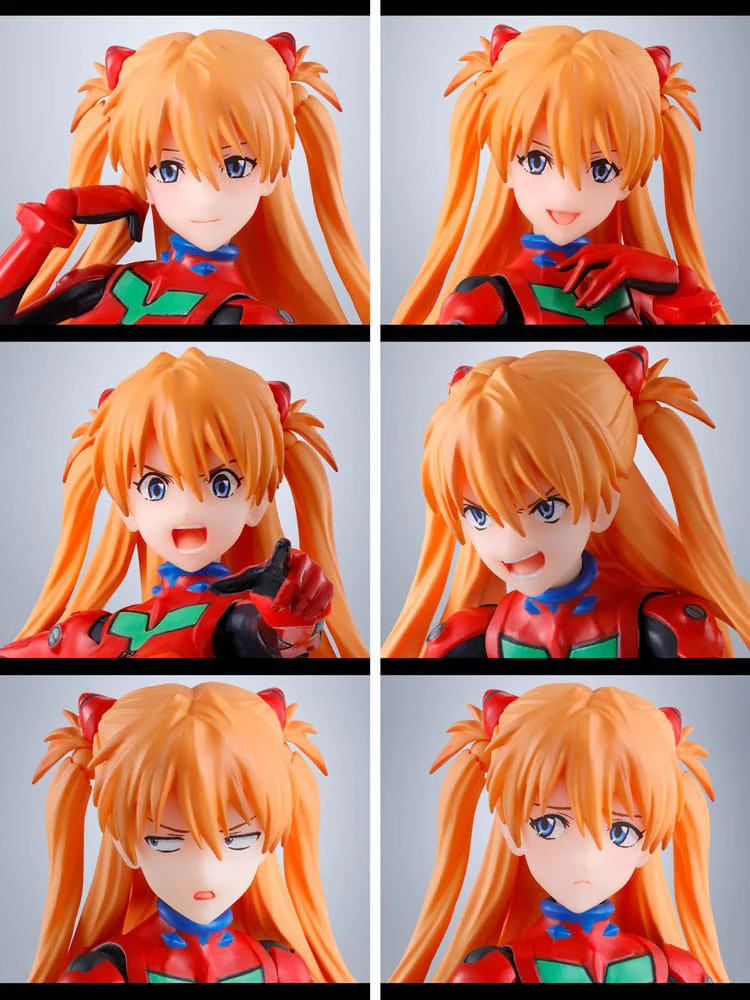 Asuka Shikigami Langley Neon Genesis Evangelion S.H. Figuarts Figurka 14 cm - Image 7