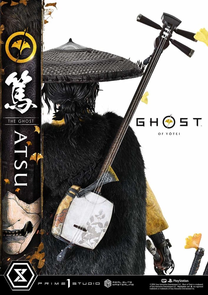 Atsu Ghost of Yotei Real Elite Masterline 1/4 Figurka 59 cm - Image 18