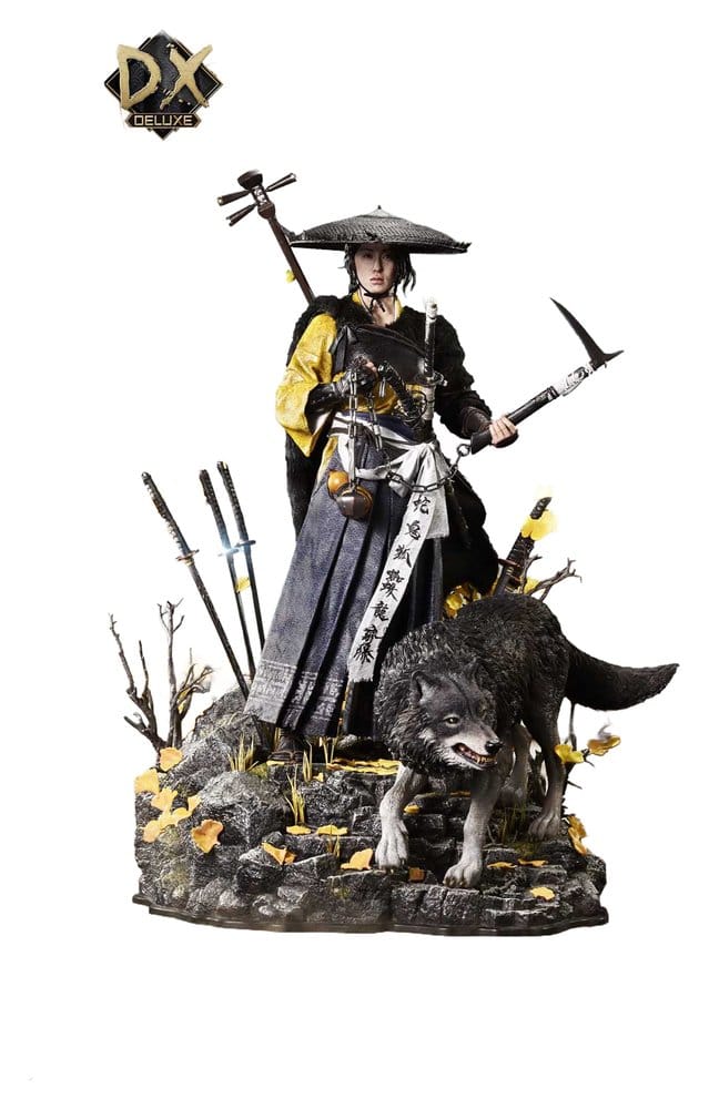 Atsu Ghost of Yotei Real Elite Masterline Deluxe Version 1/4 Figurka 59 cm