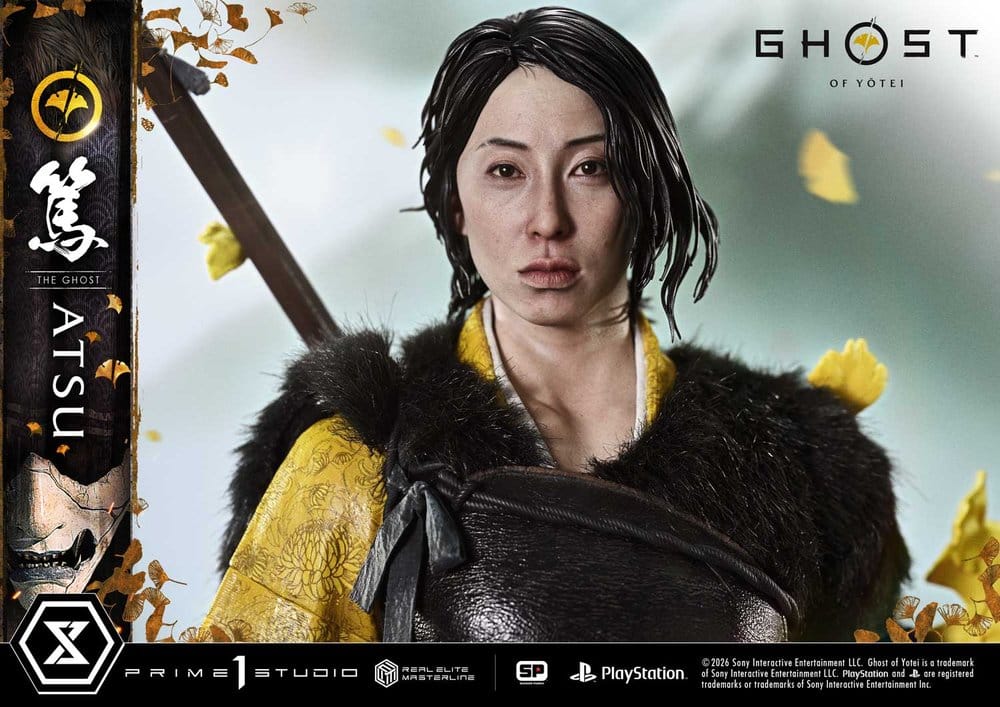 Atsu Ghost of Yotei Real Elite Masterline DX Bonus Version 1/4 Figurka 59 cm - Image 16