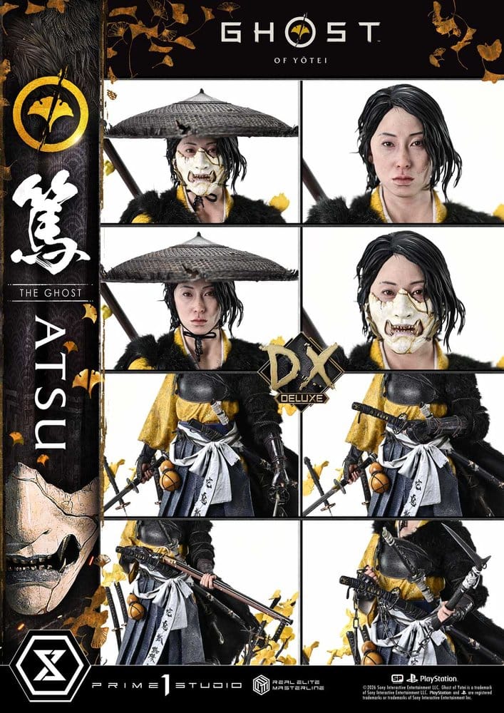 Atsu Ghost of Yotei Real Elite Masterline DX Bonus Version 1/4 Figurka 59 cm - Image 18