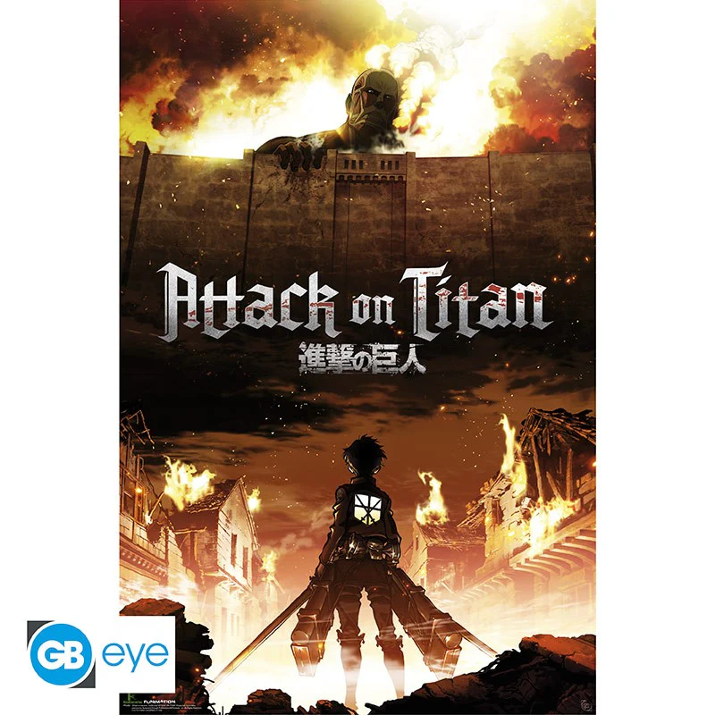 Attack On Titan Maxi Poster Plakat 61 X 91.5cm