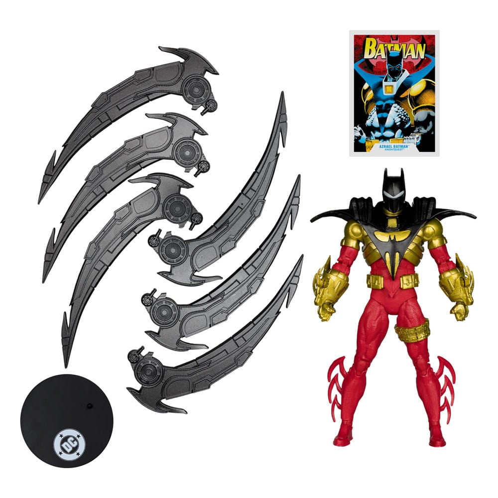 Azrael Batman Knightquest DC Multiverse Figurka 19 cm - Image 3