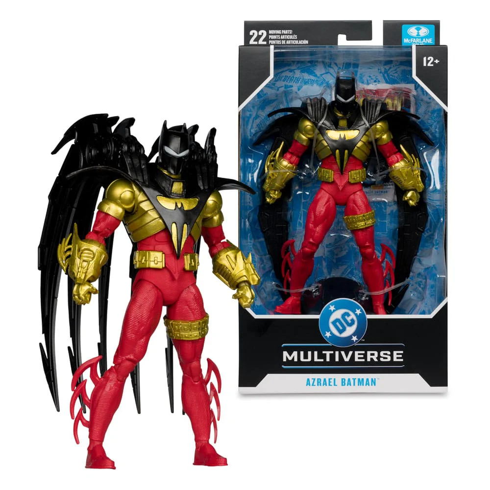 Azrael Batman Knightquest DC Multiverse Figurka 19 cm - Image 5