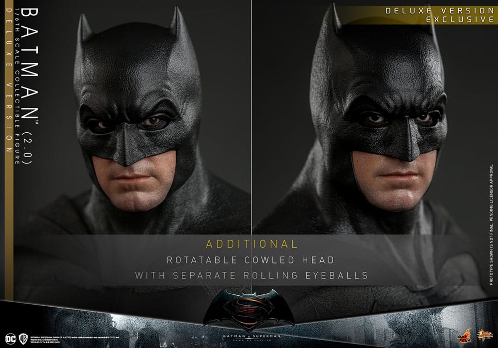 Batman 2.0 Batman v Superman: Dawn of Justice Movie Masterpiece Deluxe 1/6 Figurka 32 cm - Image 17