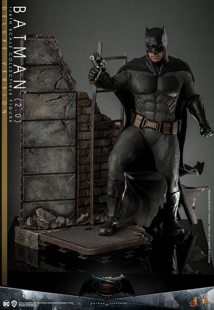 Batman 2.0 Batman v Superman: Dawn of Justice Movie Masterpiece Deluxe 1/6 Figurka 32 cm - Image 3