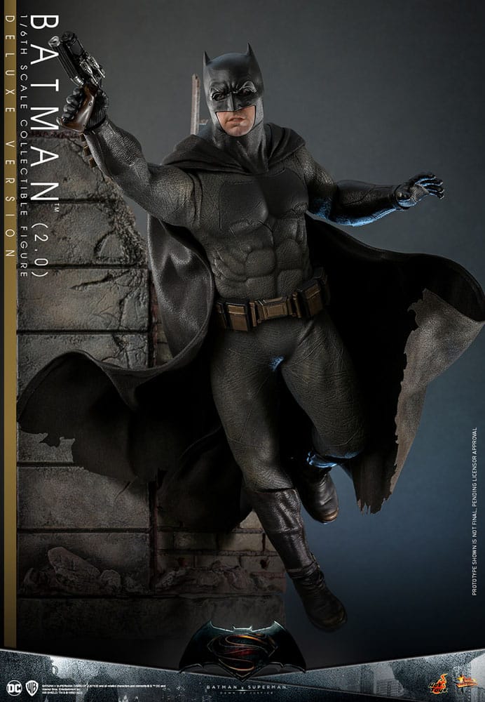 Batman 2.0 Batman v Superman: Dawn of Justice Movie Masterpiece Deluxe 1/6 Figurka 32 cm - Image 4