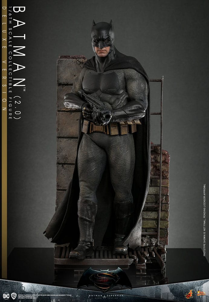 Batman 2.0 Batman v Superman: Dawn of Justice Movie Masterpiece Deluxe 1/6 Figurka 32 cm - Image 7