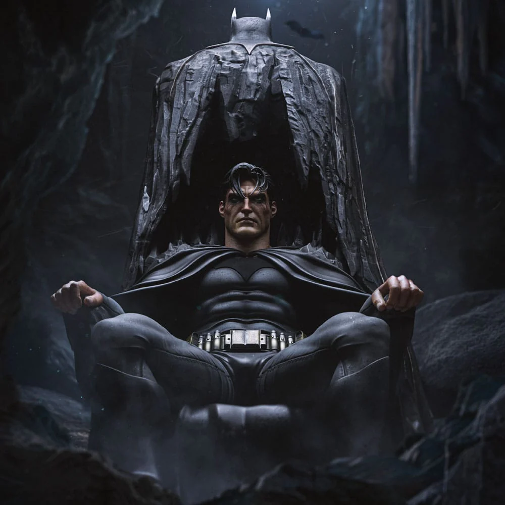 Batman and Bruce Wayne DC Comics Legacy Replica 1/4 Figurka 79 cm - Image 8