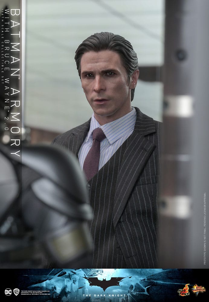 Batman Armory with Bruce Wayne (2.0) DC The Dark Knight Movie Masterpiece Diorama 1/6 Figurka 30 cm - Image 10