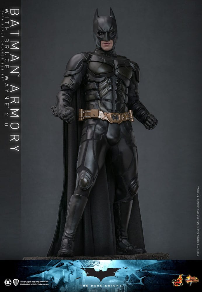 Batman Armory with Bruce Wayne (2.0) DC The Dark Knight Movie Masterpiece Diorama 1/6 Figurka 30 cm - Image 11