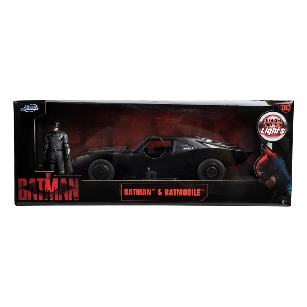 Batman Batmobile DC Comics 2022 Try Me Diecast Model 1/18 Figurka 7 cm - Image 10