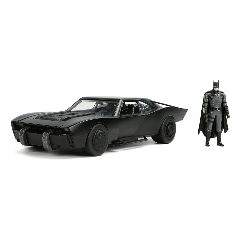 Batman Batmobile DC Comics 2022 Try Me Diecast Model 1/18 Figurka 7 cm - Image 12