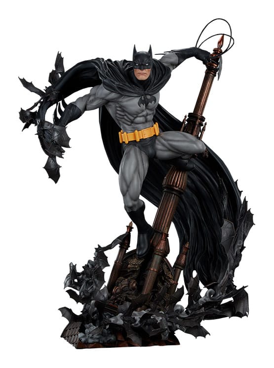 Batman Black Variant DC Comics Premium Format Statue Sideshow Exclusive Figurka 68 cm