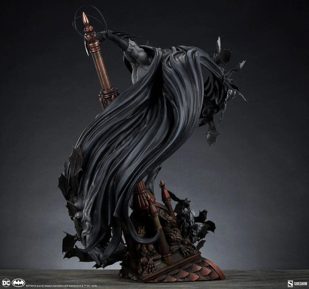 Batman Black Variant DC Comics Premium Format Statue Sideshow Exclusive Figurka 68 cm - Image 6