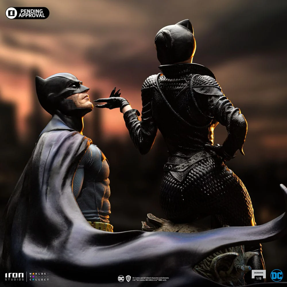 Batman & Catwoman DC Comics Diorama 1/6 Figurka 51 cm - Image 9
