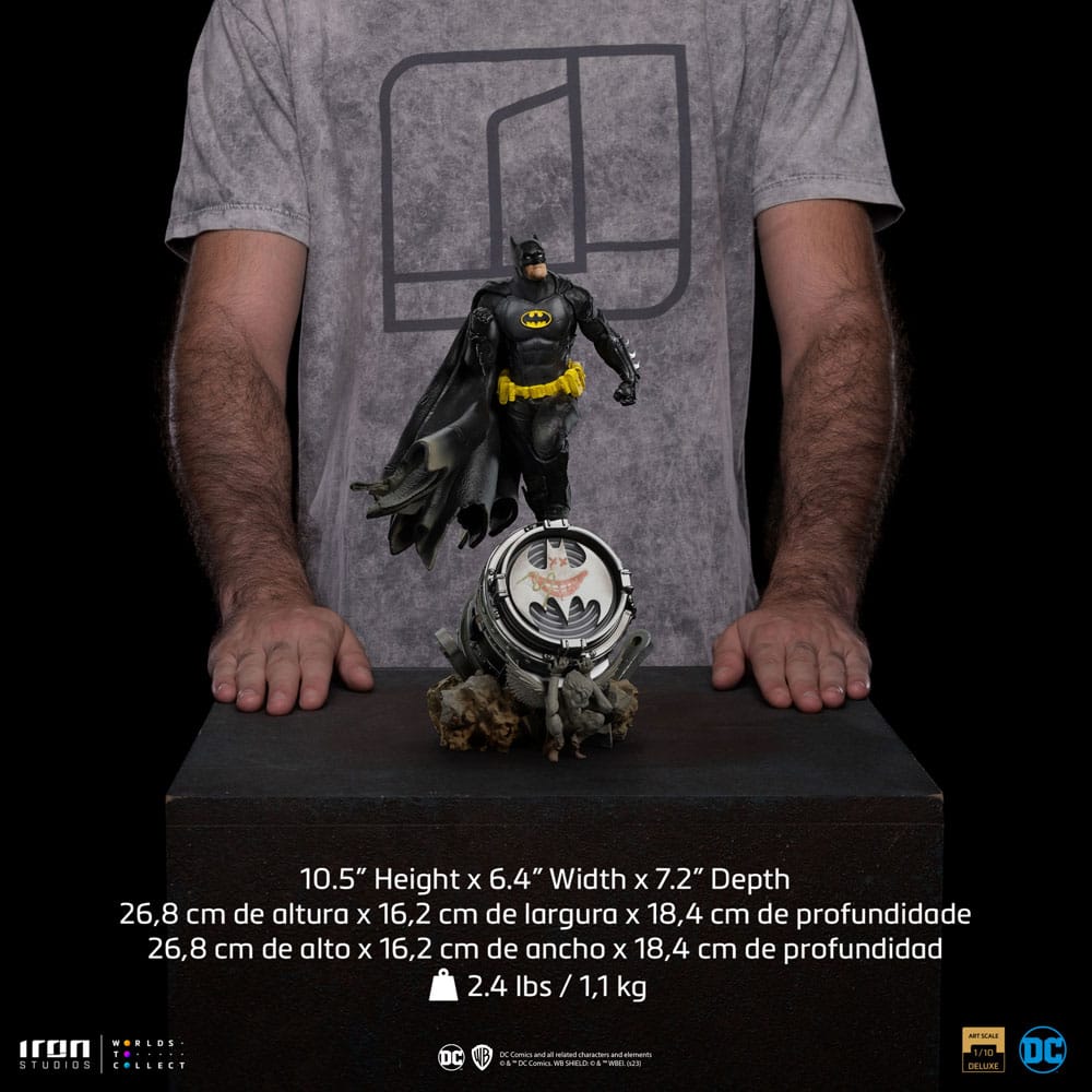 Batman DC Comics BDS Art Scale 1/10 Deluxe Black Version Exclusive Figurka 30 cm - Image 12