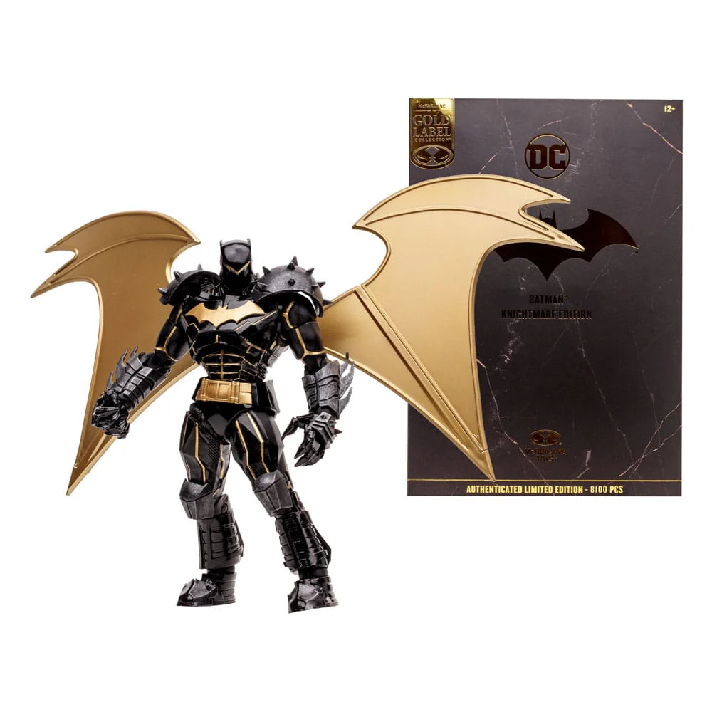Batman Hellbat Knightmare DC Multiverse Gold Label Figurka 18 cm - Image 5