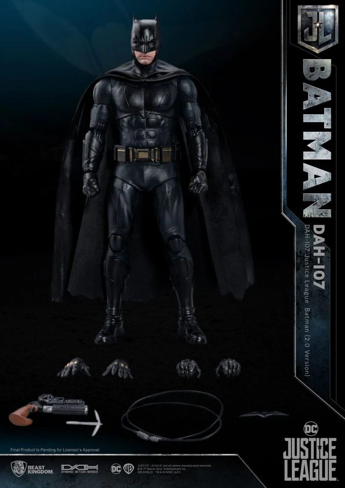 Batman Justice League Dynamic 8ction Heroes 1/9 Figurka 20 cm - Image 7