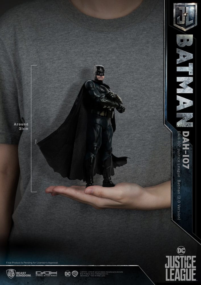 Batman Justice League Dynamic 8ction Heroes 1/9 Figurka 20 cm - Image 8