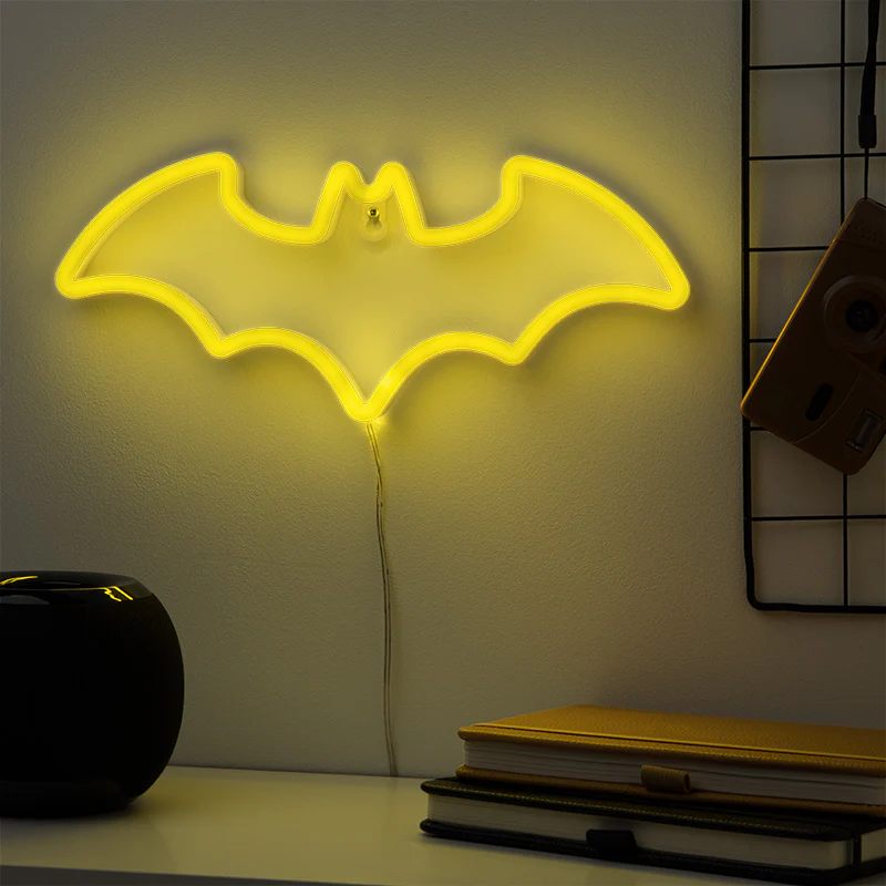 Batman Neon Lampka Ścienna DC Comics - Image 6