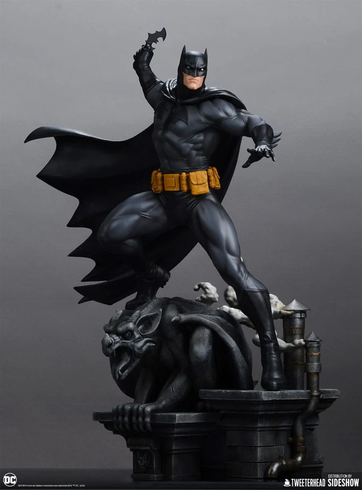 Batman Retro Edition DC Comics Maquette Black and Gray Edition 1/6 Figurka 50 cm - Image 17