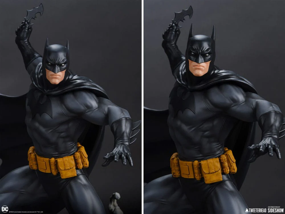 Batman Retro Edition DC Comics Maquette Black and Gray Edition 1/6 Figurka 50 cm - Image 18