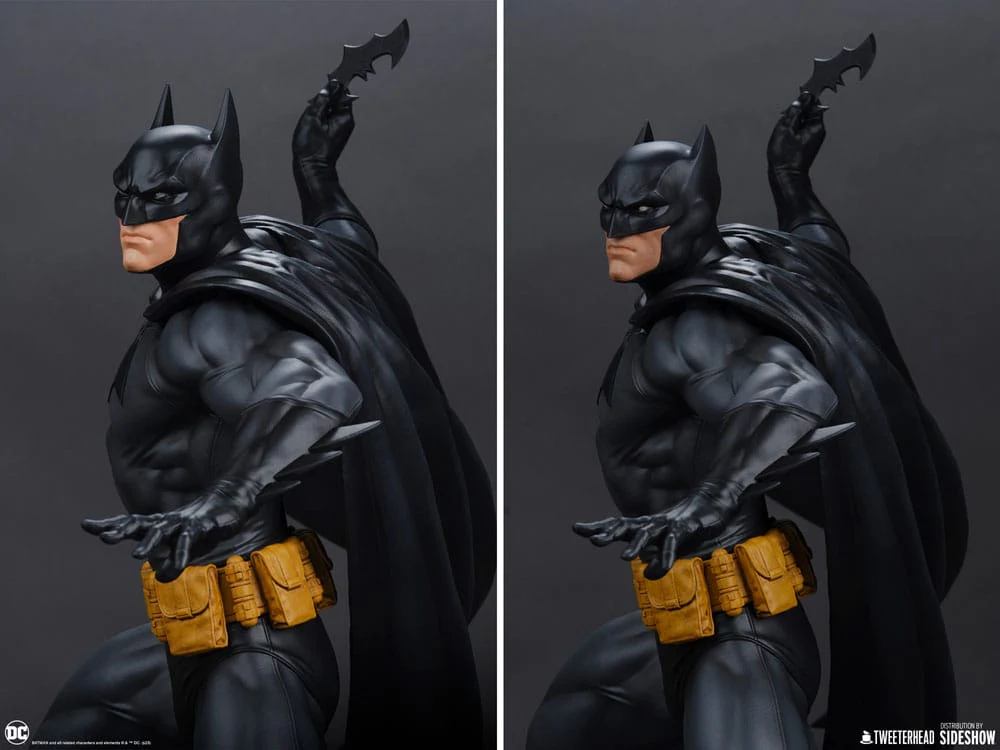 Batman Retro Edition DC Comics Maquette Black and Gray Edition 1/6 Figurka 50 cm - Image 20