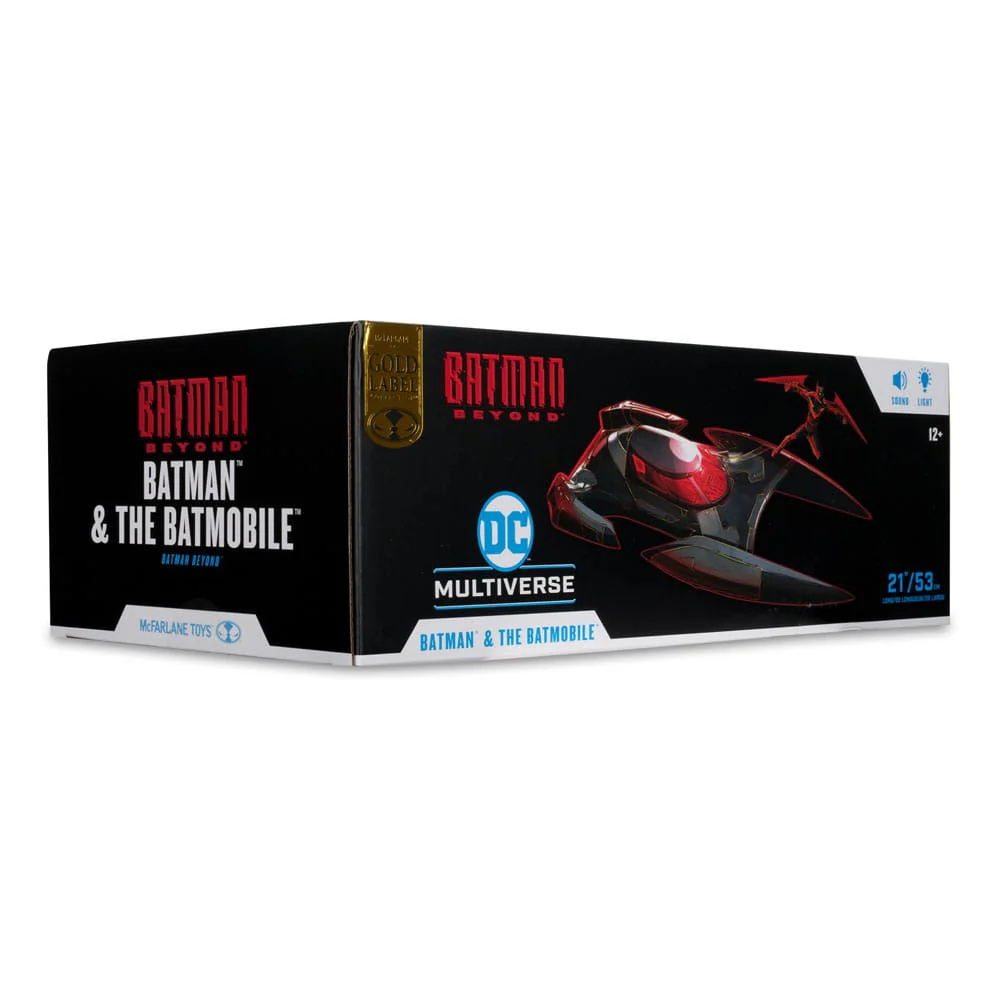 Batman & The Batmobile Batman Beyond DC Multiverse Gold Label Figurka 53 cm - Image 11