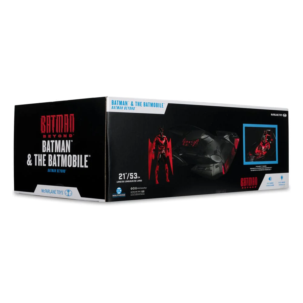 Batman & The Batmobile Batman Beyond DC Multiverse Gold Label Figurka 53 cm - Image 12