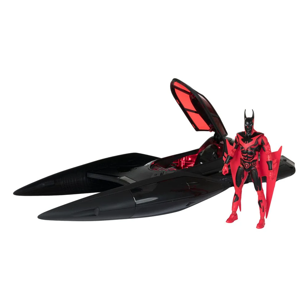 Batman & The Batmobile Batman Beyond DC Multiverse Gold Label Figurka 53 cm - Image 2